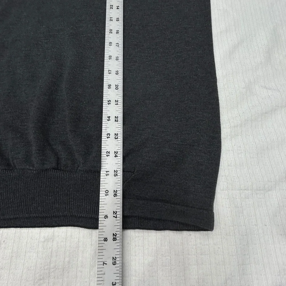 Volcom‎ Corpo Class V Neck Sweater Mens XL Dark Gray Pullover Skatewear Y2K 90s